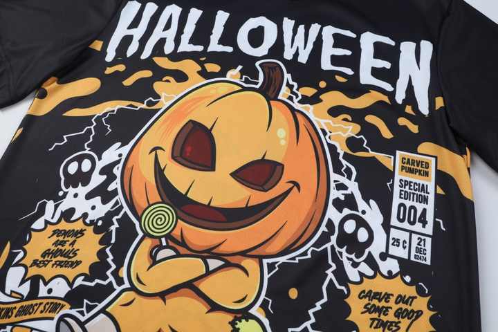 OEM Custom Halloween Gym T-Shirts for Men – Sublimation Sportswear-05